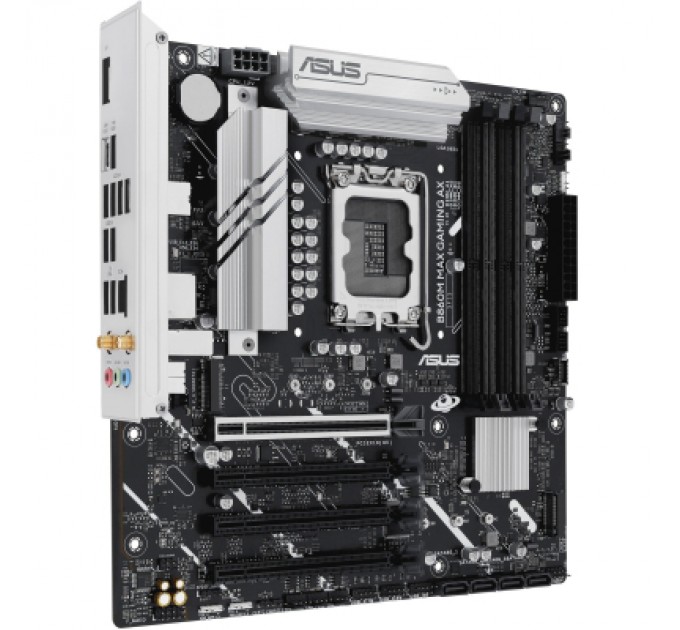 Материнська плата ASUS B860M MAX GAMING AX