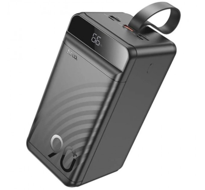 Батарея універсальна HOCO 90000mAh Element PD/20W, QC/FCP/SCP/AFC/22.5W, LCD, LED Lamp Black (J123D / 714778)