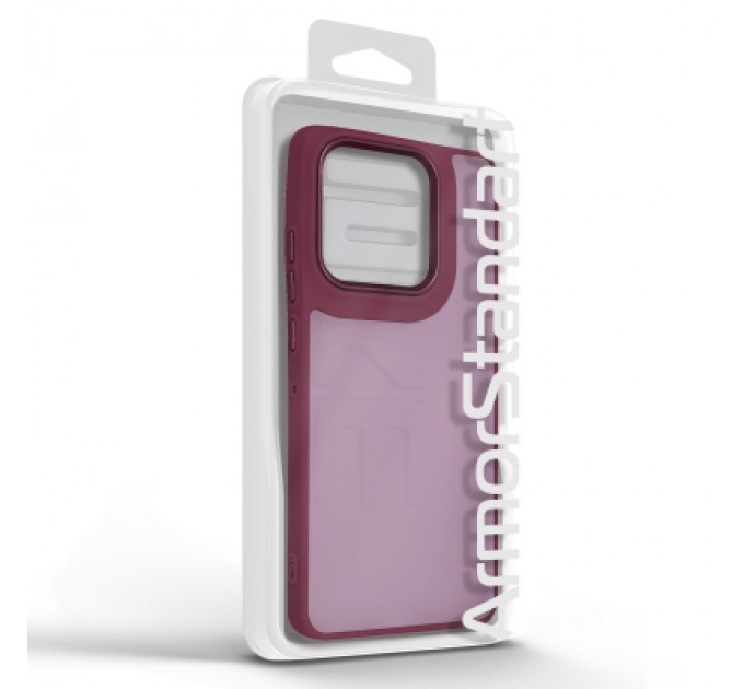 Чохол до мобільного телефона Armorstandart Frame Motorola G86 5G Wine Red (ARM87564)