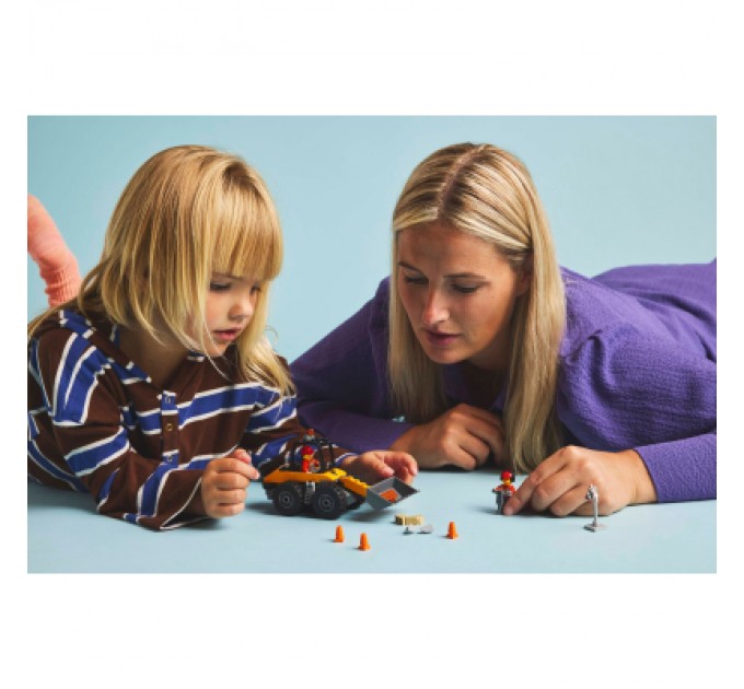 Конструктор LEGO City Жовтий будівельний автонавантажувач (60450)