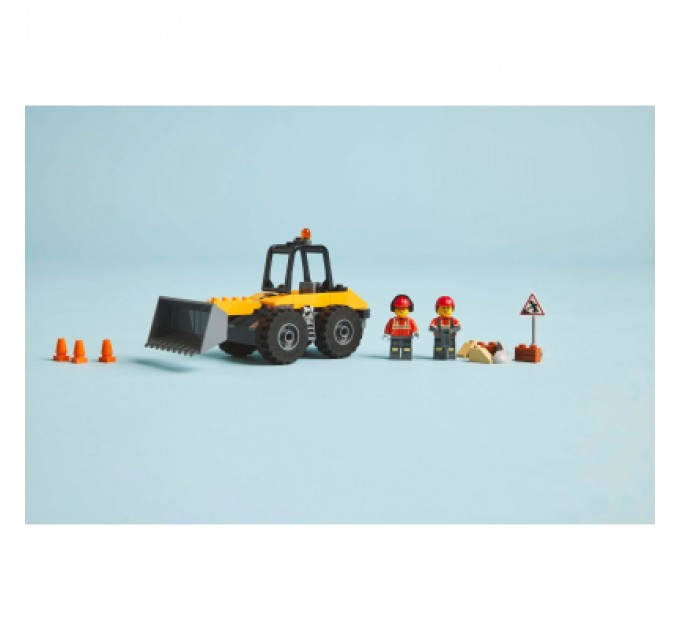 Конструктор LEGO City Жовтий будівельний автонавантажувач (60450)