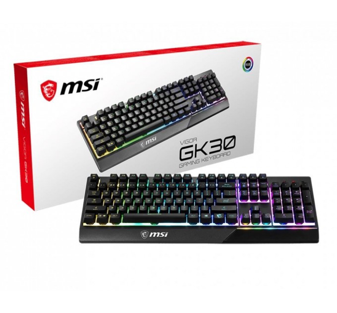 Клавіатура GAMING BLACK UA VIGOR GK30 MSI
