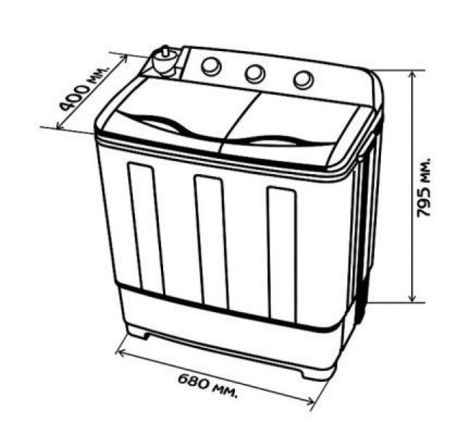 Пральна машина PRIME Technics PWA602PB