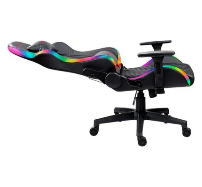 Крісло ігрове Xtrike ME Advanced Gaming Chair GC-907 RGB Black/Red (GC-907)