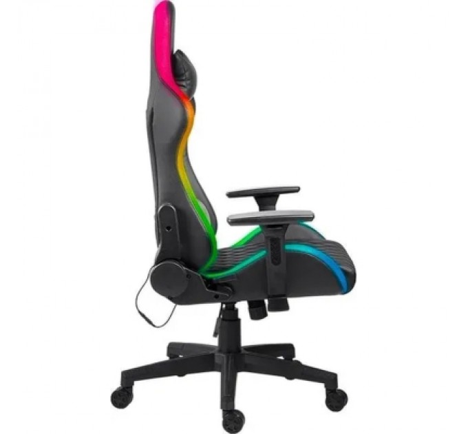 Крісло ігрове Xtrike ME Advanced Gaming Chair GC-907 RGB Black/Red (GC-907)