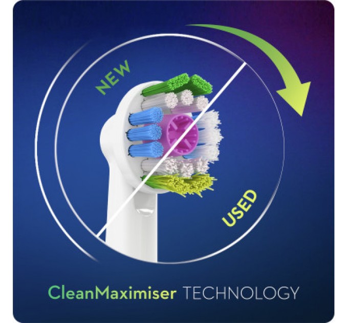 Насадка для зубної щітки Oral-B Pro 3D White, 2 шт (8006540847183)