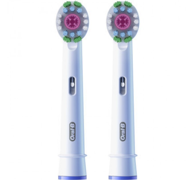 Насадка для зубної щітки Oral-B Pro 3D White, 2 шт (8006540847183)