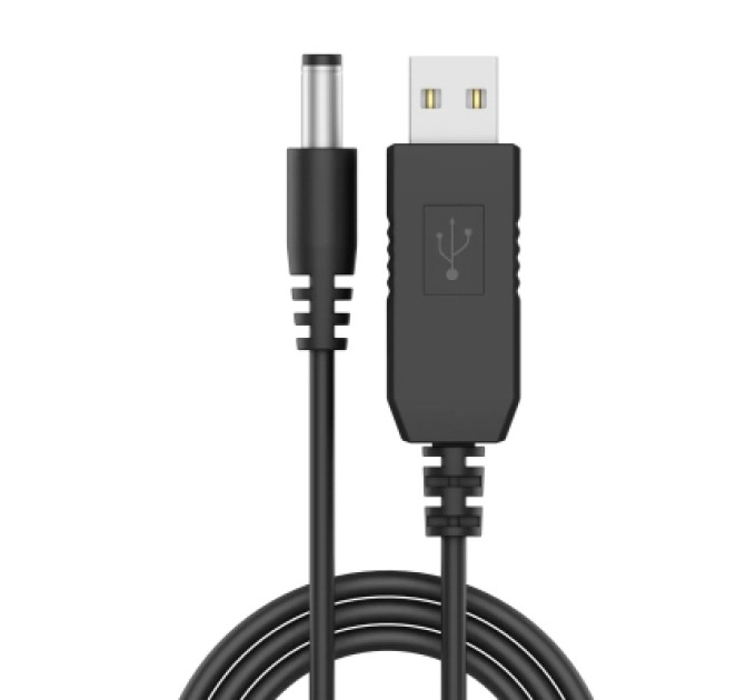 Grand-X Кабель живлення USB to DC 5.5x2.1mm 12V Grand-X (RC-12B)
