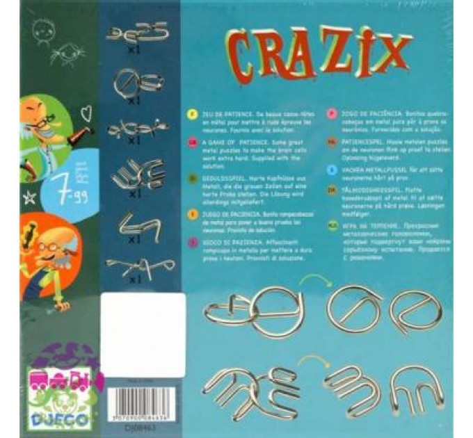 Настільна гра Djeco Головоломка Кразикс (DJ08463)