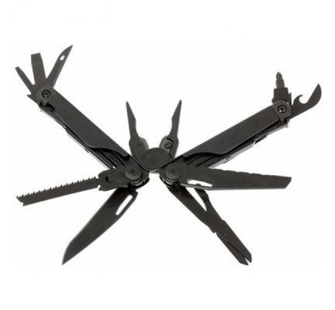 Мультитул Leatherman Surge BLACK, чехол MOLLE, картонная коробка (831333)