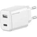Grand-X Зарядний пристрій Grand-X CH-890 Fast Charge 1xUSB-C PD20W + 1xUSB QC4.0 + AFC SCP FCP Black (CH-890)
