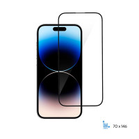 Скло захисне 2E iPhone 14 Pro 2.5D FCFG black (2E-IP-14P-6.1-SMFCFG-BB)