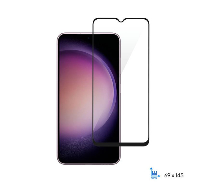 2E Скло захисне 2E TECNO Spark 9 pro (KH7n) 2.5D FCFG black (2E-TC-SP9P-SMFCFG-BB)