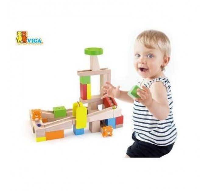 Конструктор Viga Toys Цікаві гірки (51619)