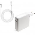 Vinga Блок живлення до ноутбуку Vinga Apple 87W 5.2V3A/9V3A/12V3A/15V3A/20.2V4.3A USB-C (VPA-87-APP-C)