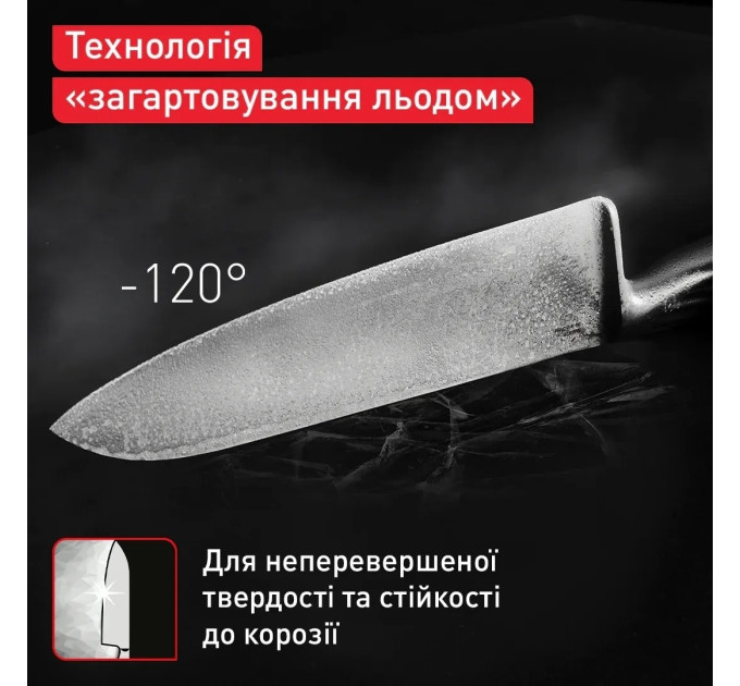 Tefal Ніж сантоку Tefal Precision 16.5 см (K2891124)