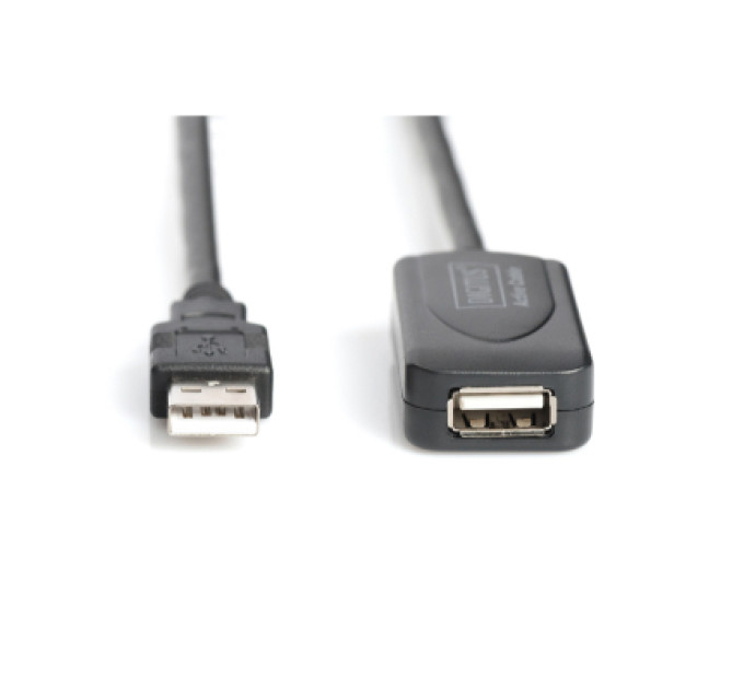 Digitus Дата кабель USB 2.0 AM/AF 20.0 m active Digitus (DA-73102)