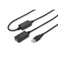 Digitus Дата кабель USB 2.0 AM/AF 20.0 m active Digitus (DA-73102)