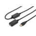 Digitus Дата кабель USB 2.0 AM/AF 20.0 m active Digitus (DA-73102)
