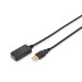 Digitus Дата кабель USB 2.0 AM/AF 5.0 m active Digitus (DA-70130-4)