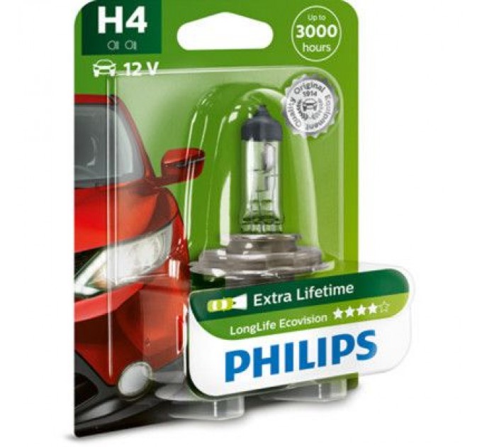Автолампа Philips галогенова 60/55W (12342 LLECO B1)