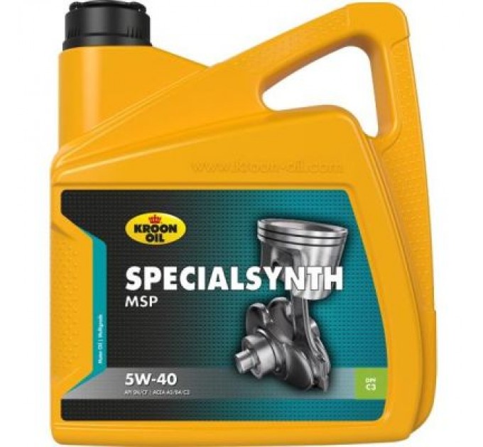Моторна олива Kroon-Oil SPECIALSYNTH MSP 5W-40 4л (KL 35213)