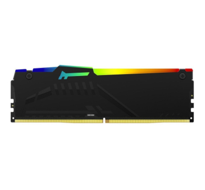 Kingston Fury (ex.HyperX) Модуль пам'яті для комп'ютера DDR5 32GB 5200 MHz Beast RGB EXPO Black Kingston Fury (ex.HyperX) (KF552C40BB2A-32)