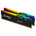 Kingston Fury (ex.HyperX) Модуль пам'яті для комп'ютера DDR5 64GB (2x32GB) 5200 MHz Beast RGB EXPO Black Kingston Fury (ex.HyperX) (KF552C40BB2AK2-64)