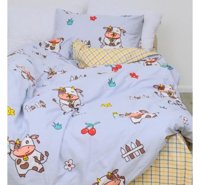 Постільна білизна Viluta Сатин Твил 529 214х150 підлітковий (529 pd)