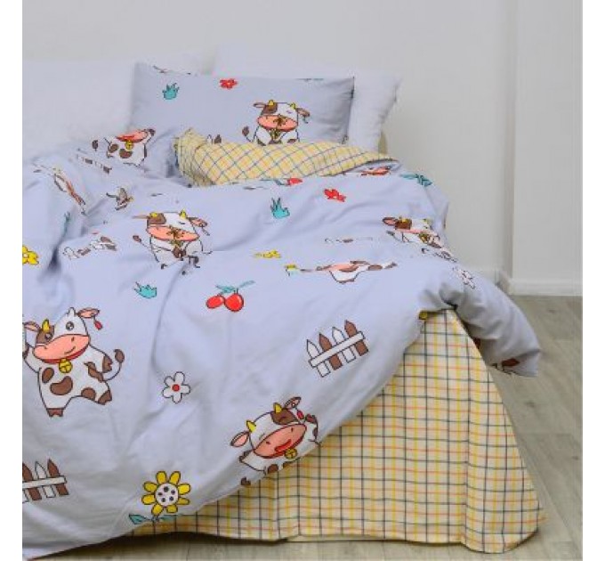 Постільна білизна Viluta Сатин Твил 529 214х150 підлітковий (529 pd)