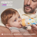 Chicco Пляшечка для годування Chicco Perfect Easy силіконова, від 0+ міс. повільний потік 150 мл, (20241.30)