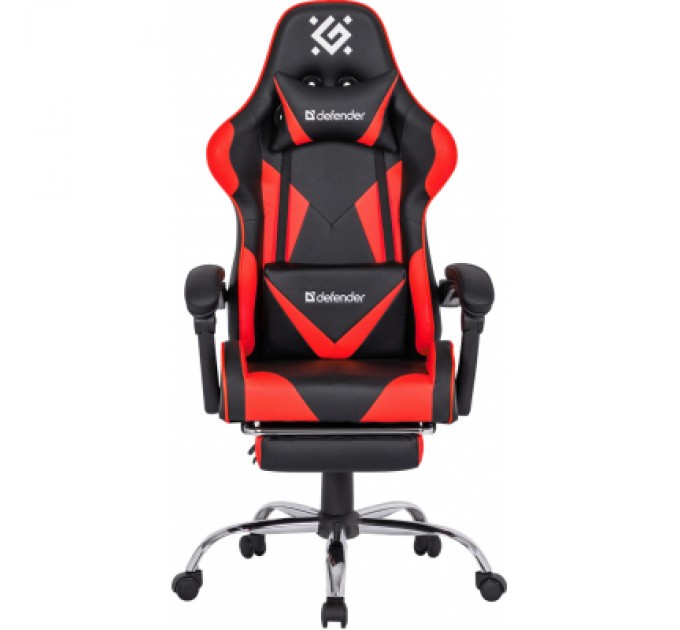 Крісло ігрове Defender Pilot Black/Red (64354)