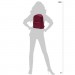 Xiaomi Рюкзак для ноутбука Xiaomi 14" RunMi 90 Points Youth College, 15L, Deep Red (6972125147981)