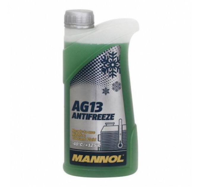 Антифриз Mannol AG 13 (-40) Hightec зел, 1л (MN4013-1)