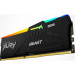 Kingston Fury (ex.HyperX) Модуль пам'яті для комп'ютера DDR5 64GB (2x32GB) 5600 MHz Beast RGB EXPO Black Kingston Fury (ex.HyperX) (KF556C40BBA-64)