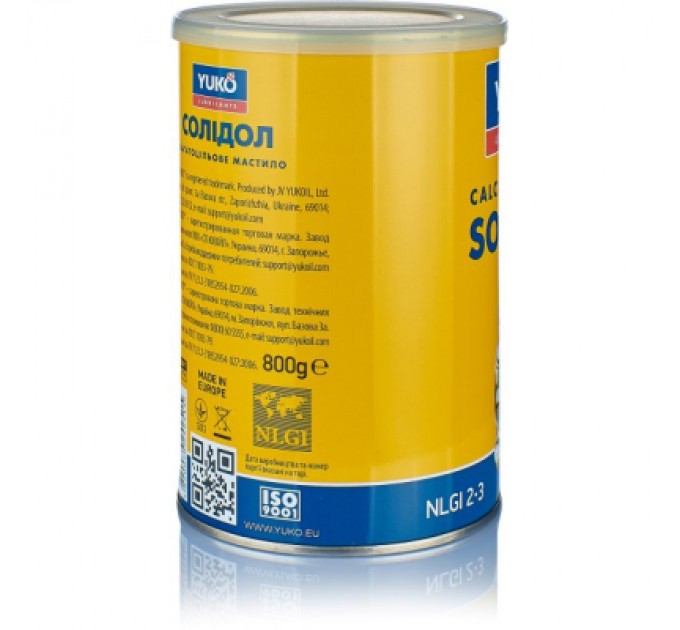 Мастило автомобільне Yuko Солідол Жировий 1л (4820070242515)