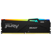 Модуль пам'яті для комп'ютера DDR5 64GB (2x32GB) 6000 MHz Beast RGB EXPO Black Kingston Fury (ex.HyperX) (KF560C36BBE2AK2-64)
