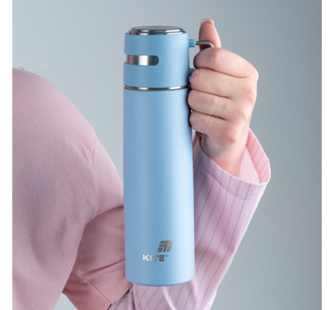 Kite Термос Kite 500 мл блакитний (K25-1224-2)