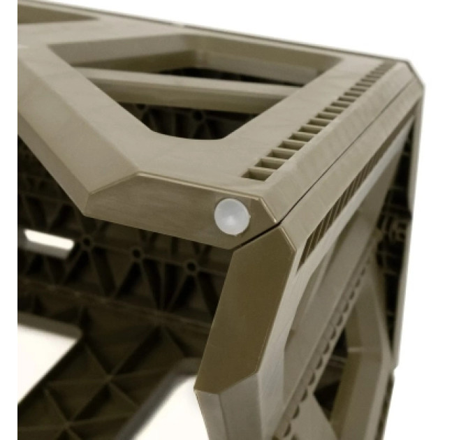 Tribe Стілець складаний Tribe Camp Chair High пластиковий Olive (T-EF-0002-olive)