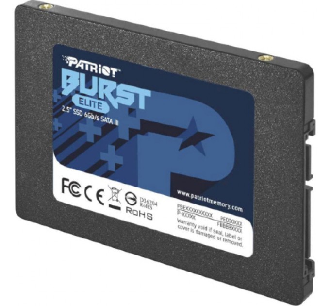 Patriot Накопичувач SSD 2.5" 1.92TB Burst Elite Patriot (PBE192TS25SSDR)