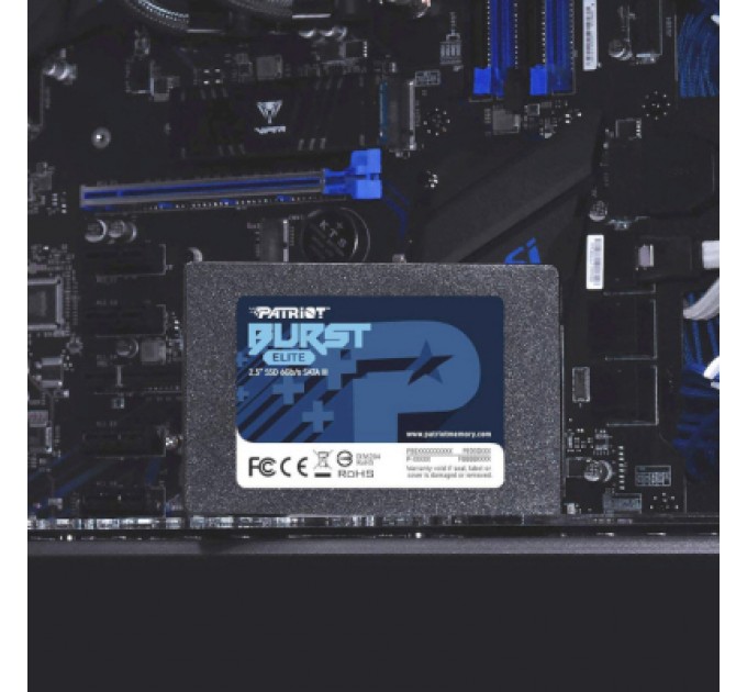Patriot Накопичувач SSD 2.5" 1.92TB Burst Elite Patriot (PBE192TS25SSDR)