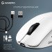 GamePro Мишка GamePro Asgard Surt Wireless/Bluetooth/USB White (GM017W)