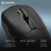 GamePro Мишка GamePro Asgard Thor Wireless/Bluetooth/USB Black (GM023B)