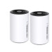TP-Link Домашня Powerline Mesh Wi-Fi система (2 шт у комплекті), Deco PX50(2-pack)