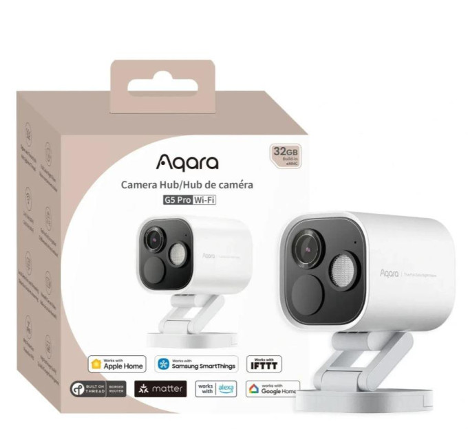 Aqara Камера Хаб G5 Pro (Wi-Fi) CH-C03D біла Aqara
