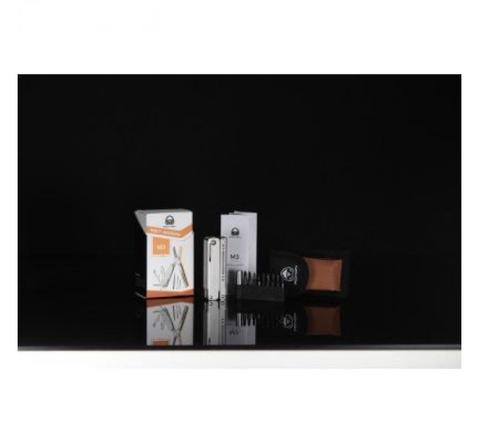 Мультитул Roxon зі змінними бітами Grey (M3)