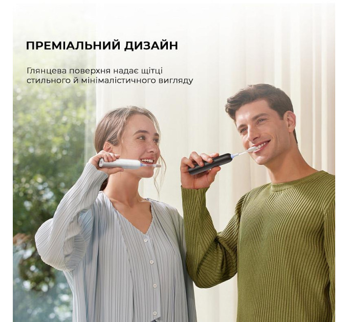 MOVA Електрична зубна щітка Mova Fresh Black (ATB13A-BK)