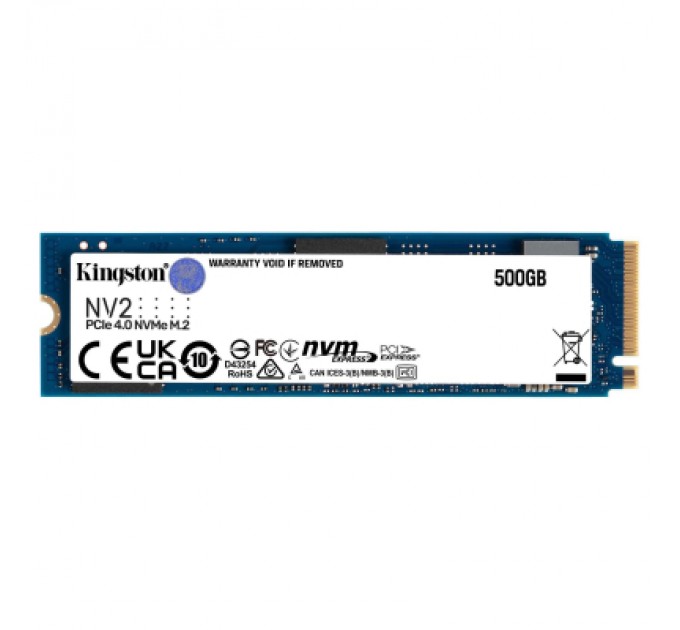 Kingston Накопичувач SSD M.2 2280 500GB Kingston (SNV2S/500G)