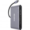 Canyon Порт-реплікатор Canyon 8-in-1 USB-C (CNS-TDS14)