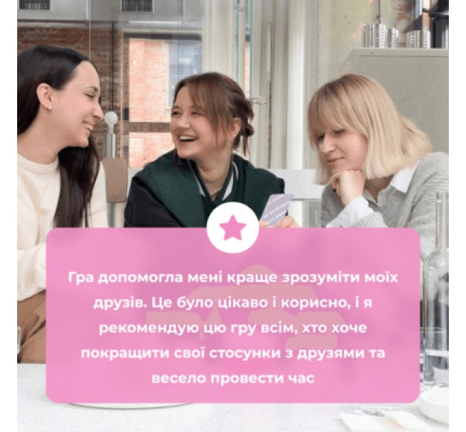 Настільна гра Memo Games Між Нами дівчатами (1000198)